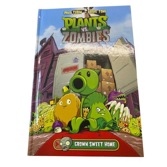 Plants Vs. Zombies Hardcover Graphic Novels Book Lot Of 3 Paul Tobin - Picture 8 of 16